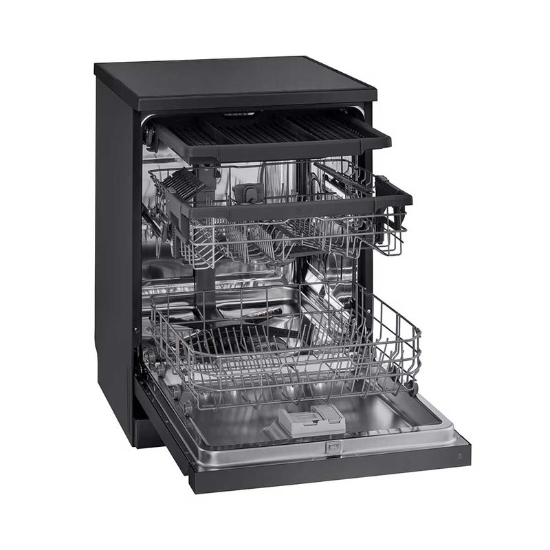 LG DFC513FD 14 Place Settings Dishwasher, Black غسالة صحون ال جي