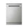 LG DFC612FV QuadWash™ Dishwasher, 14 Place Settings, EasyRack™ Plus, Inverter Direct Drive, Platinum Silver