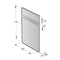 GORENJE DFD720ORAB Dishwasher decor panel, Black  لوحة ديكور غسالة الصحون جورنجي