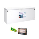 ALMATEEN DFMA600WH-TR Chest Freezer Powerful and Fast Freezing, 572L + Free gift QHMA4027BK-CH ثلاجة تجميد 20 قدم، متينة + هدية مجانية QHMA4027BK-CH