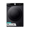 HISENSE DH7S107BB Wifi Connected 10Kg Heat Pump Tumble Dryer, Black غسالة ملابس 10 كغم هايسنس