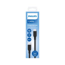 PHILIPS DLC4561CB/00 Cable Type-C to Type-C 65W, Black كيبل شحن فلبس