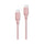 PHILIPS DLC6541CP/00 Cable Type-C to Type-C 60W 1.2m, Pink كيبل شحن فلبس
