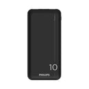 PHILIPS	DLP1812PB/10 10000 mAh Power Bank, Black باور بنك فلبس
