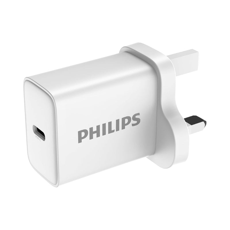 PHILIPS DLP2629CW/05 Wall charger 20W, White  شاحن حائط فلبس