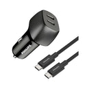 PHILIPS DLP5522C/00 Car charger, Black شاحن سيارة فلبس