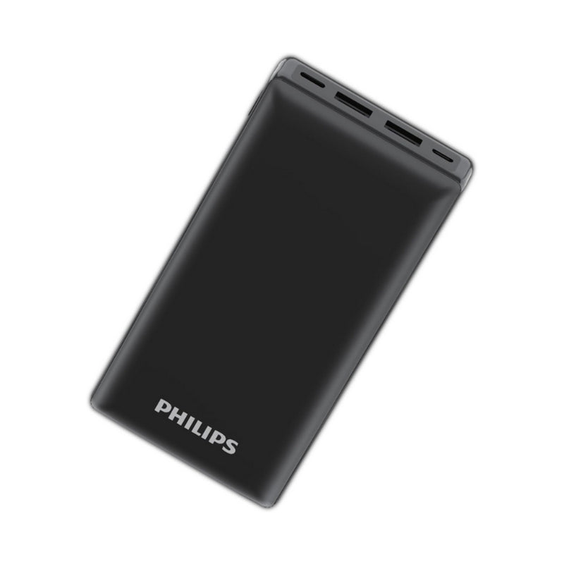 PHILIPS DLP7721C/10 20,000 mAh Power Bank, Black باور بنك فلبس