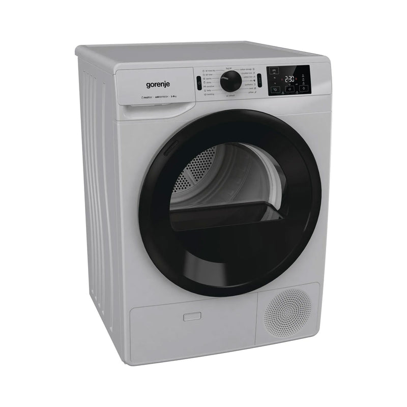 GORENJE DNE8B/GA Freestanding condenser tumble dryer, White غسالة ملابس جورنجي