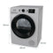 GORENJE DNE8B/GA Freestanding condenser tumble dryer, White غسالة ملابس جورنجي