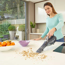 BLACK & DECKER DVA320J-B5 21.6Wh Lithium-Ion Cordless Dustbuster, Gray مكنسة كهربائية محمولة لاسلكية