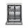 DENKA DW-401SL Free Standing Dishwasher, Silver