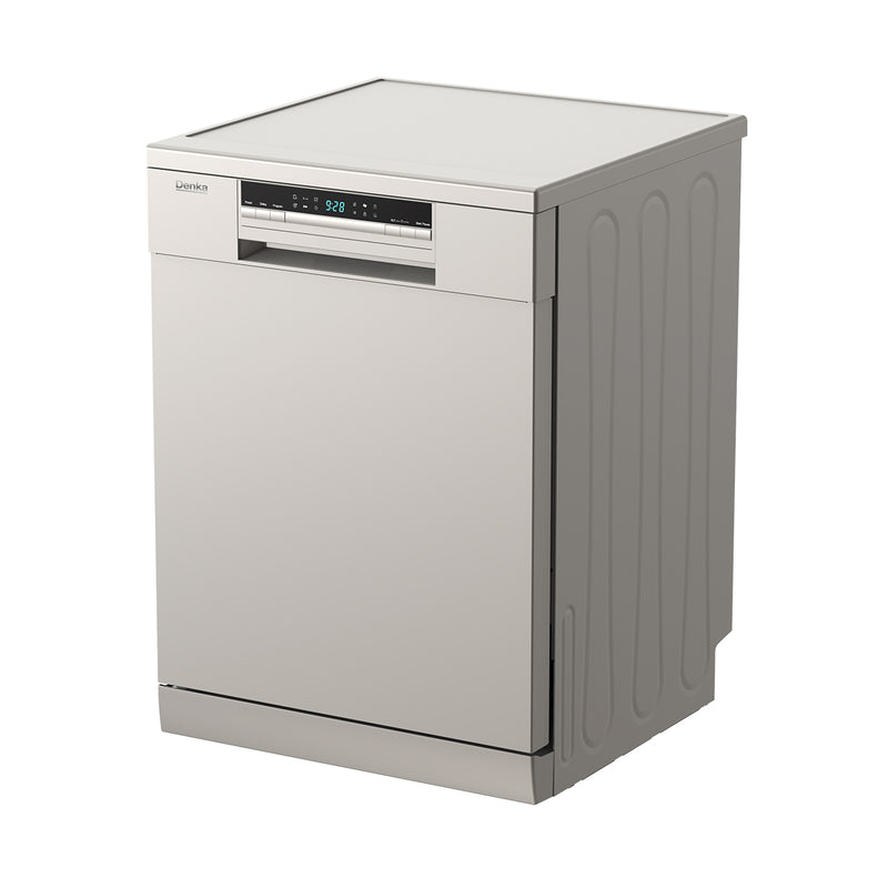 DENKA DW-401SL Free Standing Dishwasher, Silver