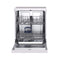 DENKA DW-402WH Free Standing Dishwasher, White