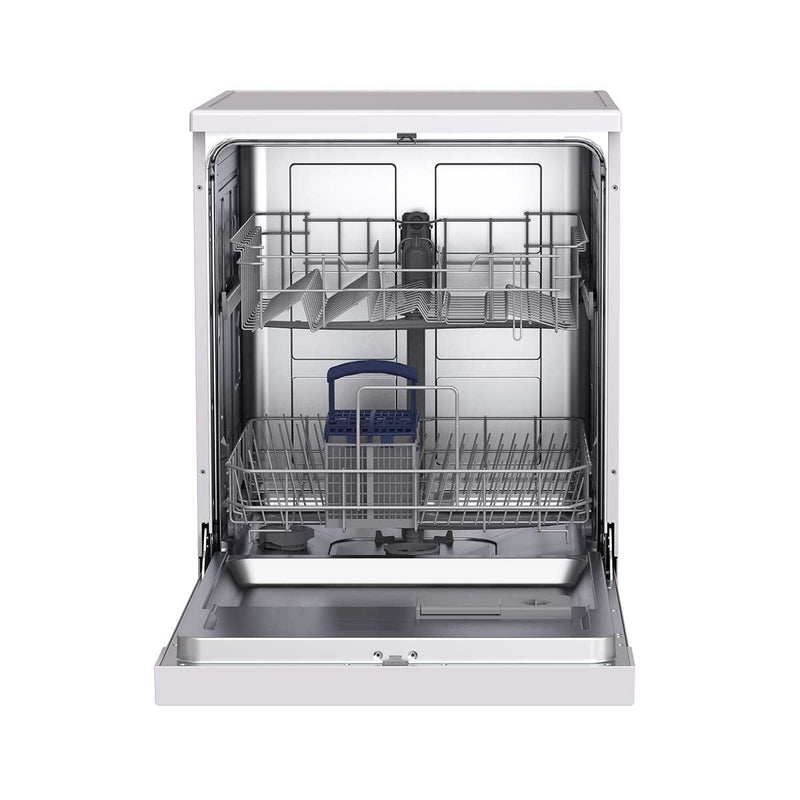 DENKA DW-402WH Free Standing Dishwasher, White