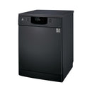 ALHAFIDH DW156BB Dishwasher 15 storage space, Black