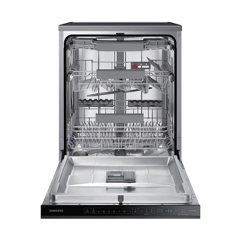 SAMSUNG DW60A8050FB Freestanding Dishwasher Series 11 Auto Door Open 14 Place Settings غسالة صحون سامسونك