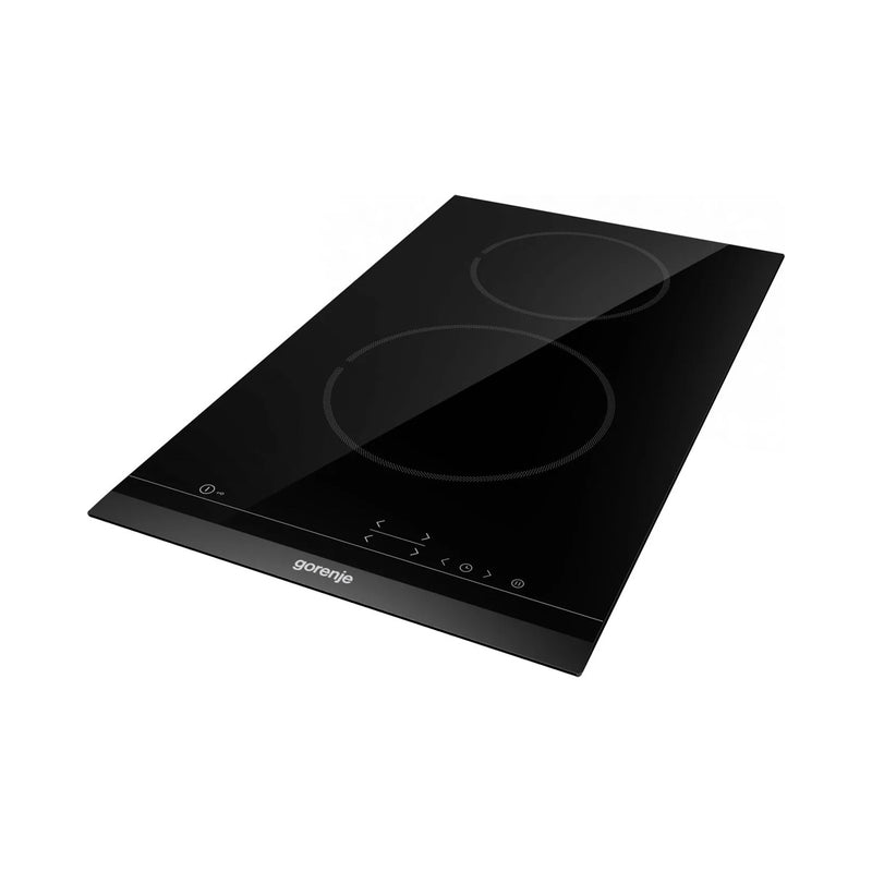 GORENJE ECT321BCSC 2-Hob Glass Ceramic Cooker, Black طباخ سيراميك زجاجي بموقدين جورنجي