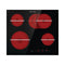 GORENJE ECT648ORAB 4-Hob Glass Ceramic Cooker, Black طباخ سيراميك زجاجي بأربعة مواقد جورنجي