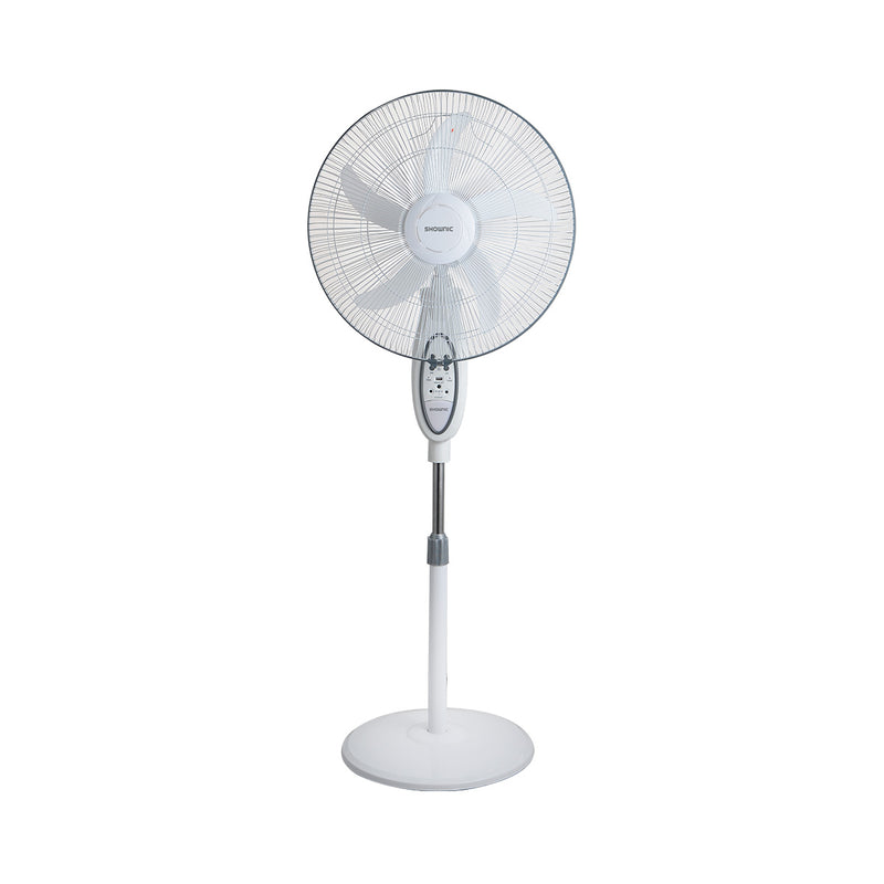 SHOWNIC EFR-18R65SW 18” Rechargeable Stand Fan   , White مروحة عمودية قابلة للشحن مقاس ١٨ بوصة شونك