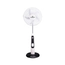 EMBLEME EM-18S26 Remote Control Stand Fan, Black مروحة عامودية امبليوم