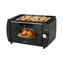 EMBLEME EM-TOV7 Electric Oven 15 L, Black فرن كهربائي + صينية شواء علوية 15 لتر امبليوم
