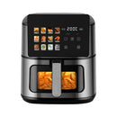 EMBLEME EM AFA8D5 Digital Air Fryer, Silver قلاية هوائية امبليوم