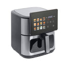EMBLEME EM AFA8D5 Digital Air Fryer, Silver قلاية هوائية امبليوم