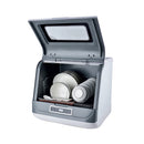 EMBLEME EMDWW Portable Dishwasher, Silver غسالة صحون امبليوم