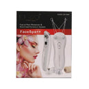ENZO EN-6086 FaceSpa++ Facial Hair Remover & Blackhead Extraction System, White ماكنة ازالة الشعر اينزو