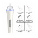 ENZO EN-919 9-in-1 Salon Nails Manicure and Pedicure Device, White جهاز عناية بالاظافر اينزو