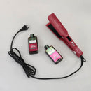 ENZO EN3223-RED   ENZO 1280°F SUPER MAX Straightener With lontec Technology . كاويه تسريح الشعر مع سيرومات اينزو