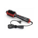 ENZO EN4115A Smooth Hair Brush, Red فرشاة شعر ناعمة اينزو