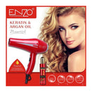 ENZO EN6070S  Hair Dryer, Red مجفف شعر (شساور) اينزو