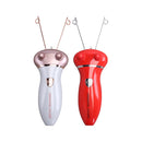 ENZO EN6085 Cotton Thread Defeather Epilator, White  جهاز إزالة الشعر بالخيط القطني اينزو