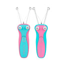 ENZO EN6091 Cotton Thread Defeather Epilator, Pink  جهاز إزالة الشعر بالخيط القطني اينزو