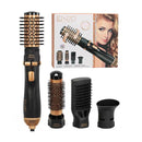 ENZO EN746-GOLD 4 -in-1 Hot Air Brush 1200 Watt, Gold فرشاة تصفيف الشعر 4 * 1 اينزو