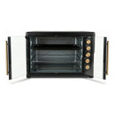ALMATEEN EOMA10933FDBK Oven 100 L, Black فرن المتين