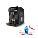 PHILIPS EP2220 Fully Automatic Espresso Machines 1500W , Black ماكنة اسبرسو مع طاحونة فيليبس + هدية مجانية مكوى بخارية SL2077A free gift