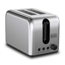 BLACK & DECKER 498 , ET244-B5 Toaster, 2-Slice, 1050W, Stainless Steel محمصة