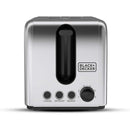 BLACK & DECKER 498 , ET244-B5 Toaster, 2-Slice, 1050W, Stainless Steel محمصة