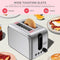 BLACK & DECKER 498 , ET244-B5 Toaster, 2-Slice, 1050W, Stainless Steel محمصة