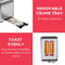 BLACK & DECKER 498 , ET244-B5 Toaster, 2-Slice, 1050W, Stainless Steel محمصة