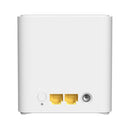TENDA Nova EX3 (2-PACK) AX1500 Mesh WiFi 6 router, White راوتر قطعتين اي اكس 1500 واي فاي 6 تيندا