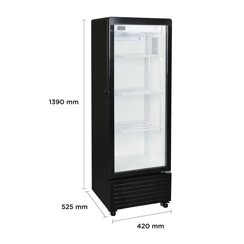 TCL F189SCB Showcase, 150L عرضة عامودية 6 قدم