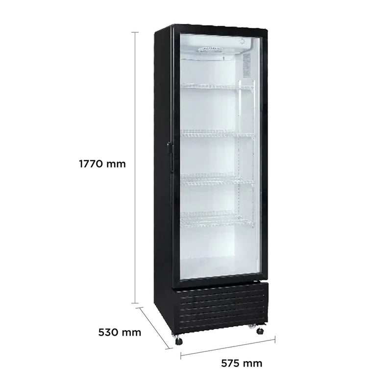 TCL F397SCB Showcase 300L عرضة عامودية 11 قدم