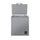 HISENSE FC-19DT4-Silver Single Door Chest Freezer, 190 L مجمدة هايسنس