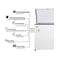 SHOWNIC FC-258AW Chest Freezer 7ft, White مجمدة شونك 7 قدم