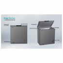 HISENSE FC-33DT4SAT Chest Freezer, Gray