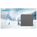 HISENSE FC-33DT4SAT Chest Freezer, Gray