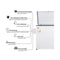 SHOWNIC FC-355AW Chest Freezer 9ft, White مجمدة شونك 9 قدم